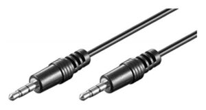 CABLE AUDIO ESTEREO EWENT JACK 3,5MM MACHO A 3,5MM MACHO 2m