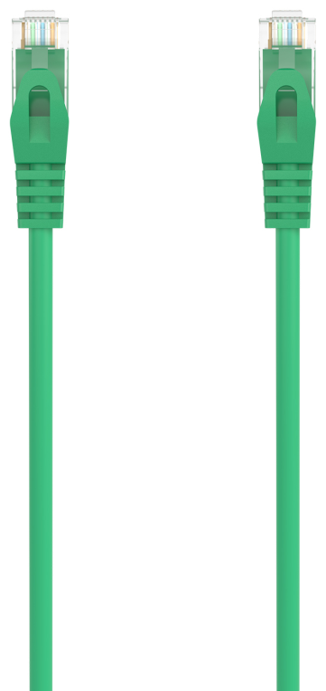 CABLE RED AISENS LATIGUILLO RJ45 LSZH CAT.6A UTP AWG24 0.5M VERDE