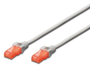 CABLE RED EWENT CAT 6 U/UTP 20M GRIS