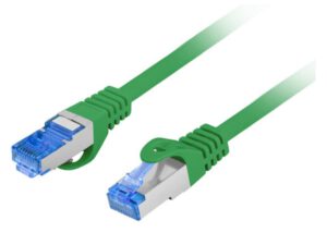 CABLE RED LANBERG CAT.6A S/FTP LSZH CCA 5M VERDE FLUKE PASSED