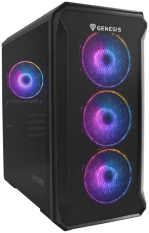 CAJA GAMING GENESIS IRID 503 ARGB V2 MATX MINITORRE 1XUSB3.0 2XUSB2.0 BK SIN PSU