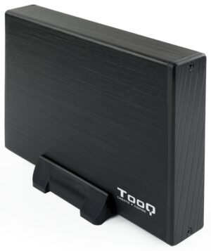 CARCASA HDD TOOQ TQE-3527B 3,5" SATA USB 3.0 NEGRA