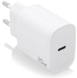 CARGADOR AISENS USB-C PD3.0 1 PUERTO 1XUSB-C 20W BLANCO
