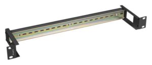 CARRIL DE MONTAJE DIN LANBERG 1U TS-35 PARA RACK 19" NEGRO