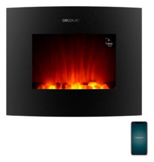CHIMENEA ELECTRICA CECOTECREADYWARM 2650 CURVED FLAMES CONNECTED