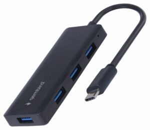 CONCENTRADOR GEMBIRD USB 3.1 (GEN 1) TIPO C DE 4 PUERTOS