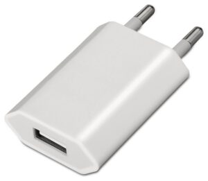 MINI CARGADOR AISENS USB 5V/1A BLANCO