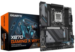 PLACA BASE GIGABYTE X870 GAMING X WIFI7 G10 AM5 ATX 4XDDR5