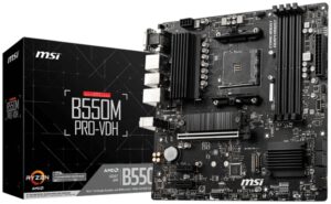 PLACA BASE MSI B550M PRO-VDH AM4 MATX 4XDDR4