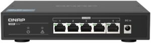 QNAP QSW-1105-5T SWITCH5PORT 2.5GBPSPERPAUTO NEG 2.5G/1G/100M UNM