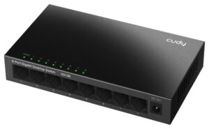 SWITCH CUDY 8-PORT GIGABIT METAL SWITCH GS108