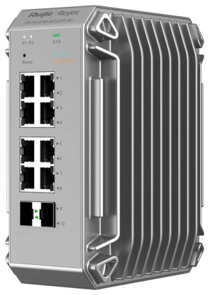 SWITCH INDUSTRIAL RUIJIE MANAGED POE 8G RJ45 2 SFP GIGABIT LAYER2