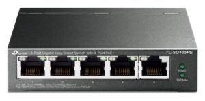 SWITCH TP-LINK 5 PORT GIGABIT EASY SMART 4 PORT POE+
