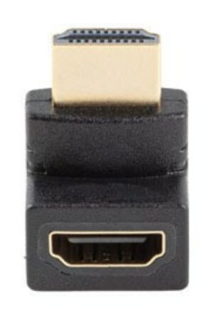 ADAPTADOR 4K LANBERG HDMI(M) A HDMI(H) ANGULO ARRIBA
