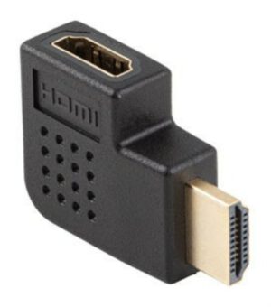 ADAPTADOR 4K LANBERG HDMI(M) A HDMI(H) ANGULO IZQUIERDA