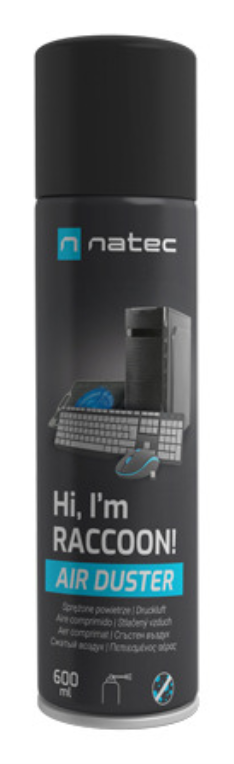AIRE COMPRIMIDO NATEC RACCON 600ML