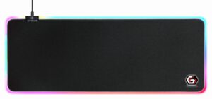 ALFOMBRILLA GAMING GEMBIRD LUZ LED NEGRO L 800X300X4 RGB