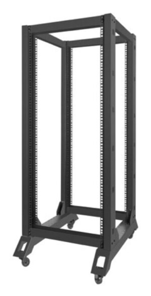 ARMARIO LANBERG ABIERTO RACK 19" 27U 600X800 NEGRO