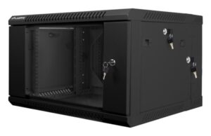 ARMARIO LANBERG MURAL DOBLE SECCION RACK 19" 6U/600X600 FLAT PACK NEGRO