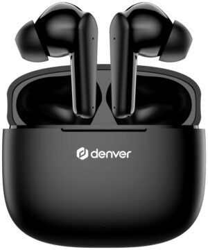 AURICULARES BLUETOOTH DENVER TWE-48B INALAMBRICOS NEGROS