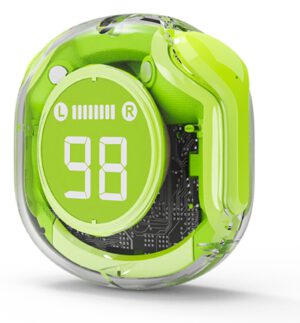 AURICULARES GEMBIRD TWST-01-G TRANSPARENTES VERDE BT