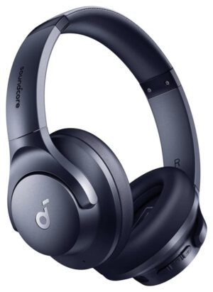 AURICULARES SOUNDCORE Q20I CON CANCELACION DE RUIDO ACTIVA BLUETOOTH - AZUL