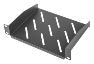 BANDEJA LANBERG FIJA 1U 254X180MM HASTA 20KG RACK 10" NEGRO