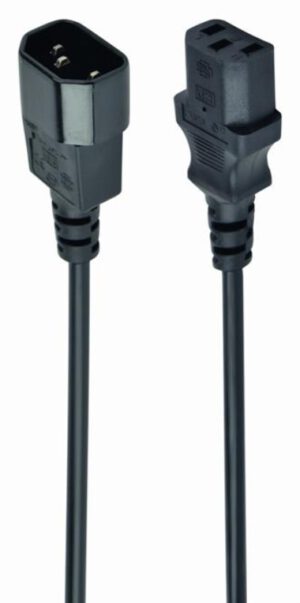 CABLE ALIMENTACION GEMBIRD EXTENSION C13 MACHO A C14 HEMBRA 1,8M