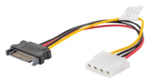CABLE ALIMENTACION LANBERG MOLEX HEMBRA/SATA MACHO 15CM
