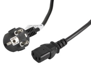 CABLE DE ALIMENTACION LANBERG SCHUKO CEE 7/7 A IEC320 C13 5M