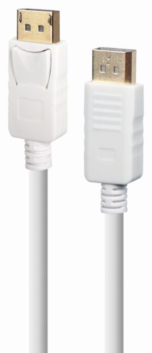 CABLE DISPLAYPORT GEMBIRD 4K DE 1,8 M, BLANCO