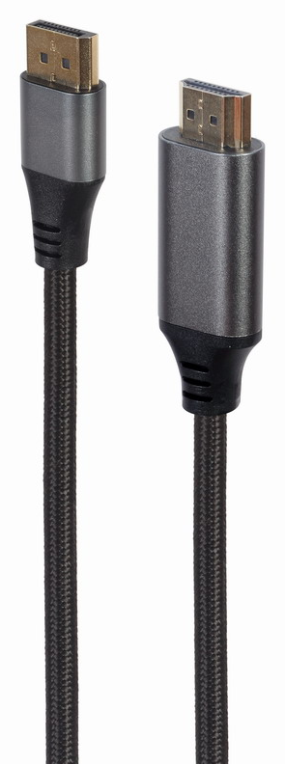CABLE DISPLAYPORT GEMBIRD A HDMI MACHO MACHO 4K V1.2 1,8 "PREMIUM SERIES"