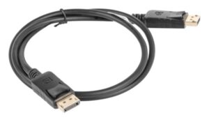CABLE DISPLAYPORT LANBERG MACHO MACHO 4K 1M NEGRO