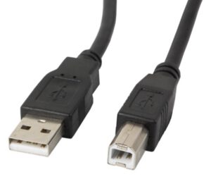 CABLE IMPRESORA LANBERG USB MACHO/USB MACHO FERRITA 1.8M NEGRO