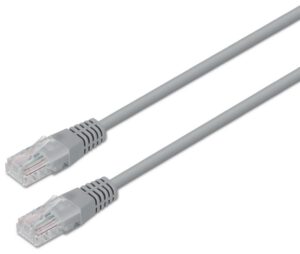 CABLE RED AISENS LATIGUILLO RJ45 CAT.5E UTP AWG24 GRIS 20M
