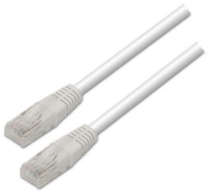 CABLE RED AISENS LATIGUILLO RJ45 CAT.6 UTP AWG24 BLANCO 0.5M