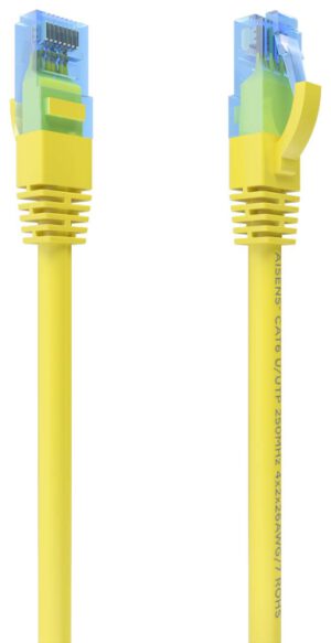 CABLE RED AISENS LATIGUILLO RJ45 CAT.6 UTP AWG26 CCA AMARILLO 1.0M