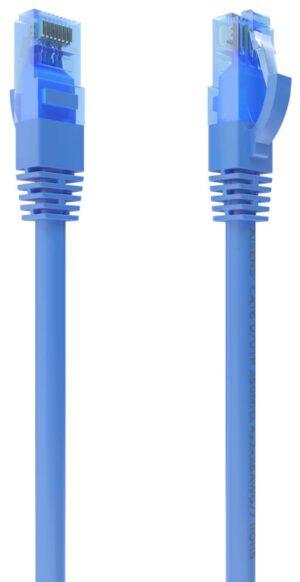 CABLE RED AISENS LATIGUILLO RJ45 CAT.6 UTP AWG26 CCA AZUL 30CM