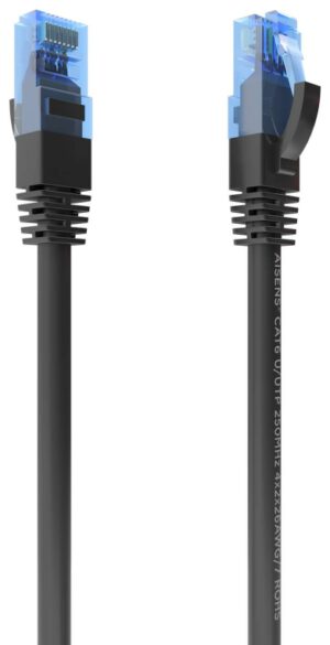 CABLE RED AISENS LATIGUILLO RJ45 CAT.6 UTP AWG26 CCA NEGRO 1.5M