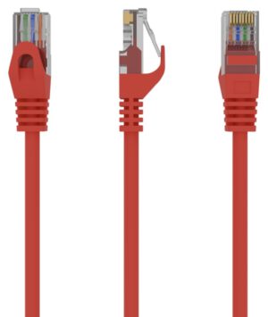 CABLE RED GEMBIRD UTP CAT6 0,25M ROJO