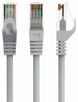 CABLE RED GEMBIRD UTP CAT6 5M COBRE GRIS