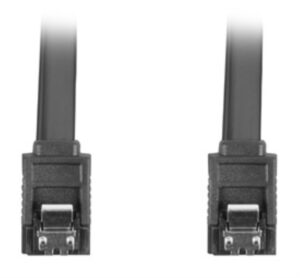 CABLE SATA III LANBERG 6GB/S HEMBRA HEMBRA CLIP METAL 0.5M ROJO