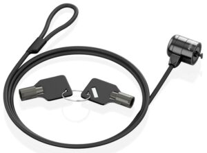 CABLE SEGURIDAD AISENS CERRADURA LLAVE 1.5M