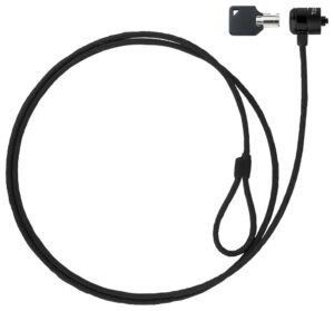 CABLE SEGURIDAD TOOQ CON LLAVE PARA PORTATILES 1.5M