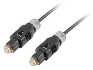 CABLE TOSLINK LANBERG OPTICO AUDIO DIGITAL 3M NEGRO