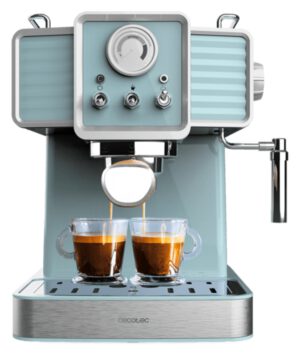 CAFETERA CECOTEC VINTAGE ESPRESSO 20 TRADIZIONALE LIGHT BLUE