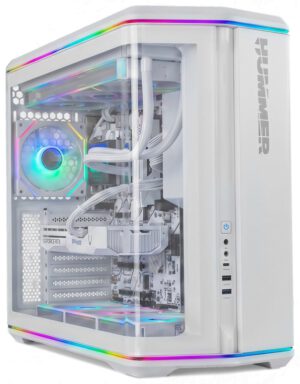 CAJA ATX NOX HUMMER ANVIL 2XUSB3.0 SIN FUENTE BLANCO