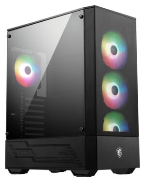 CAJA GAMING MSI MAG FORGE 112R ATX 2XUSB3.2 ARGB NEGRO