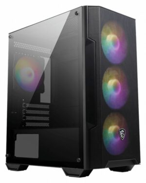 CAJA GAMING MSI MAG FORGE M100A MATX 1XUSB3.2 RGB NEGRO