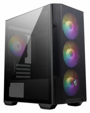 CAJA GAMING MSI MAG FORGE M100R MICRO ATX 2XUSB3.2 ARGB NEGRO